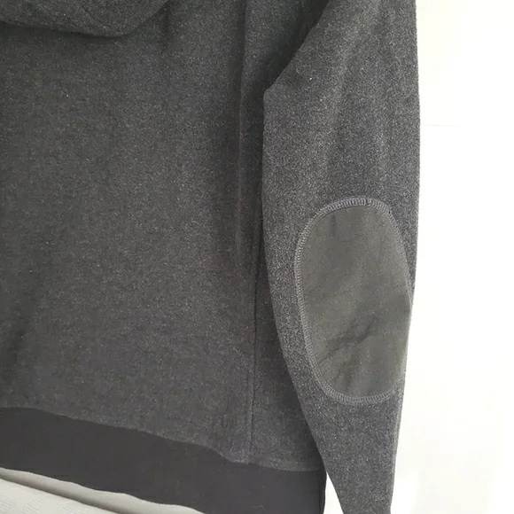 MEC Boiled Wool Hoodie Sweater Jacket Dark Grey Size Small - Picture 5 of 7